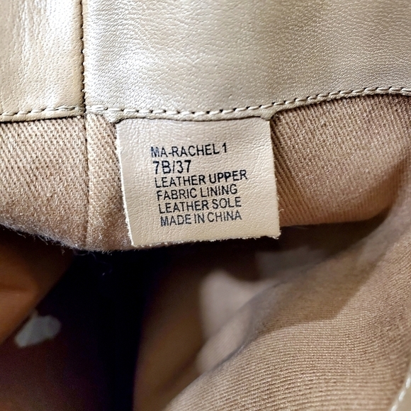 BCBGMAXAZARIA Rachel Knee High Wedge Leather Boots 7B/37 New In Box - Picture 7 of 9